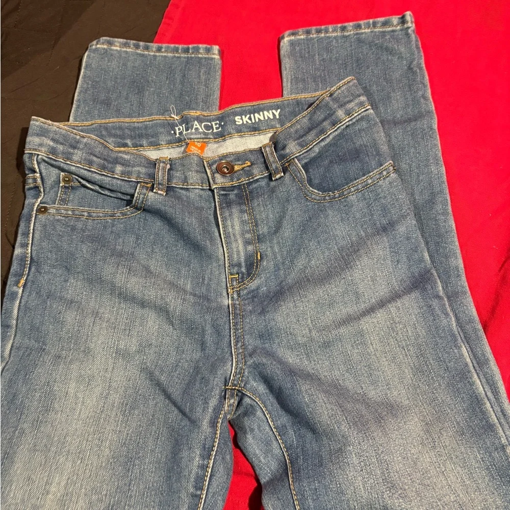 Children’s Place Blue Denim Jeans with‎ Classic Straight-Leg Fit NWOT #1317